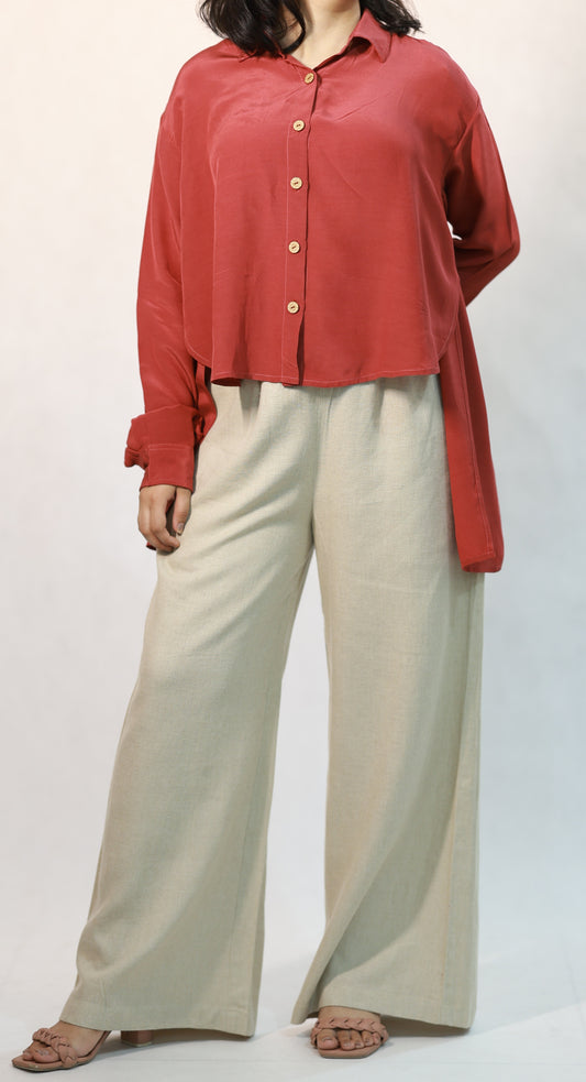 ASYMMETRICAL SHIRT
