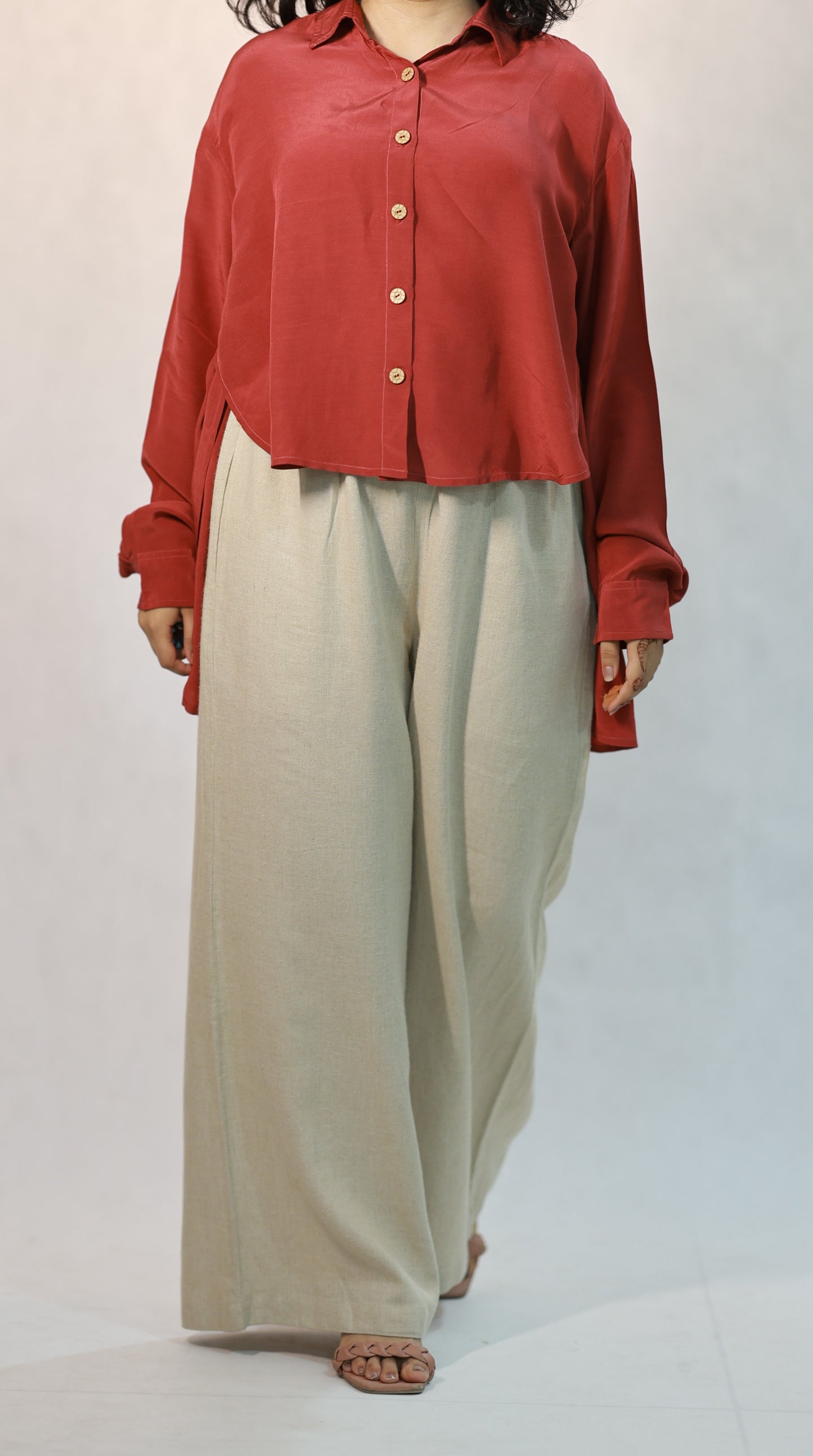 BASIC FLARED PANTS